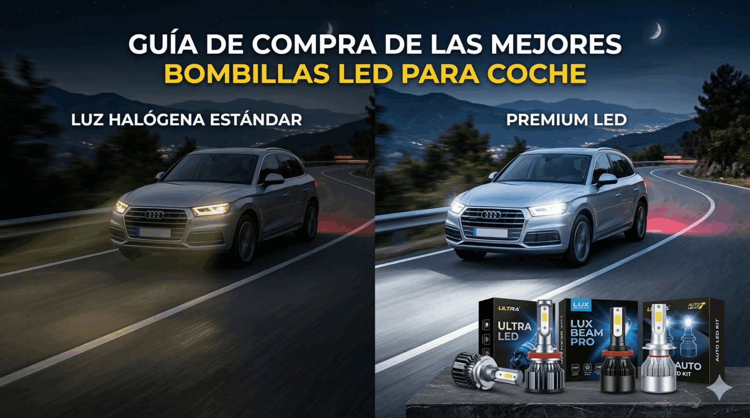 Guía de compra de las mejores bombillas led para coche