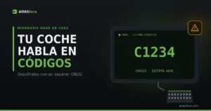Escáner OBD2 Bluetooth conectado de forma inalámbrica a un móvil que muestra el ranking de los mejores modelos de 2026